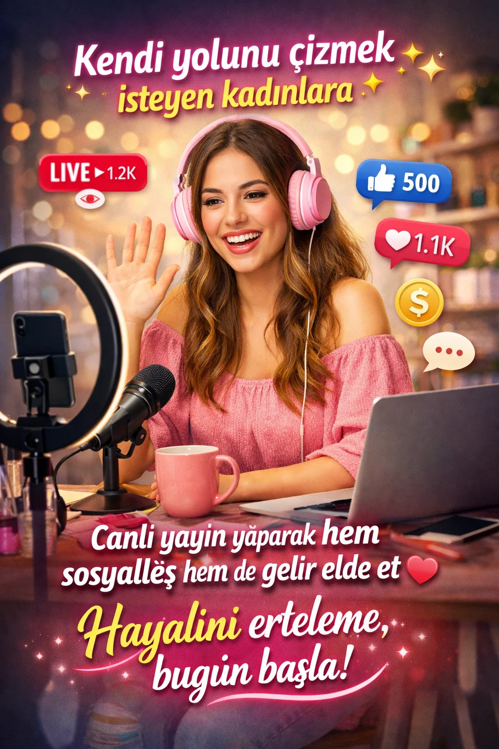 Tango Yayıncı Olun - Eğlenirken Para Kazanın!
