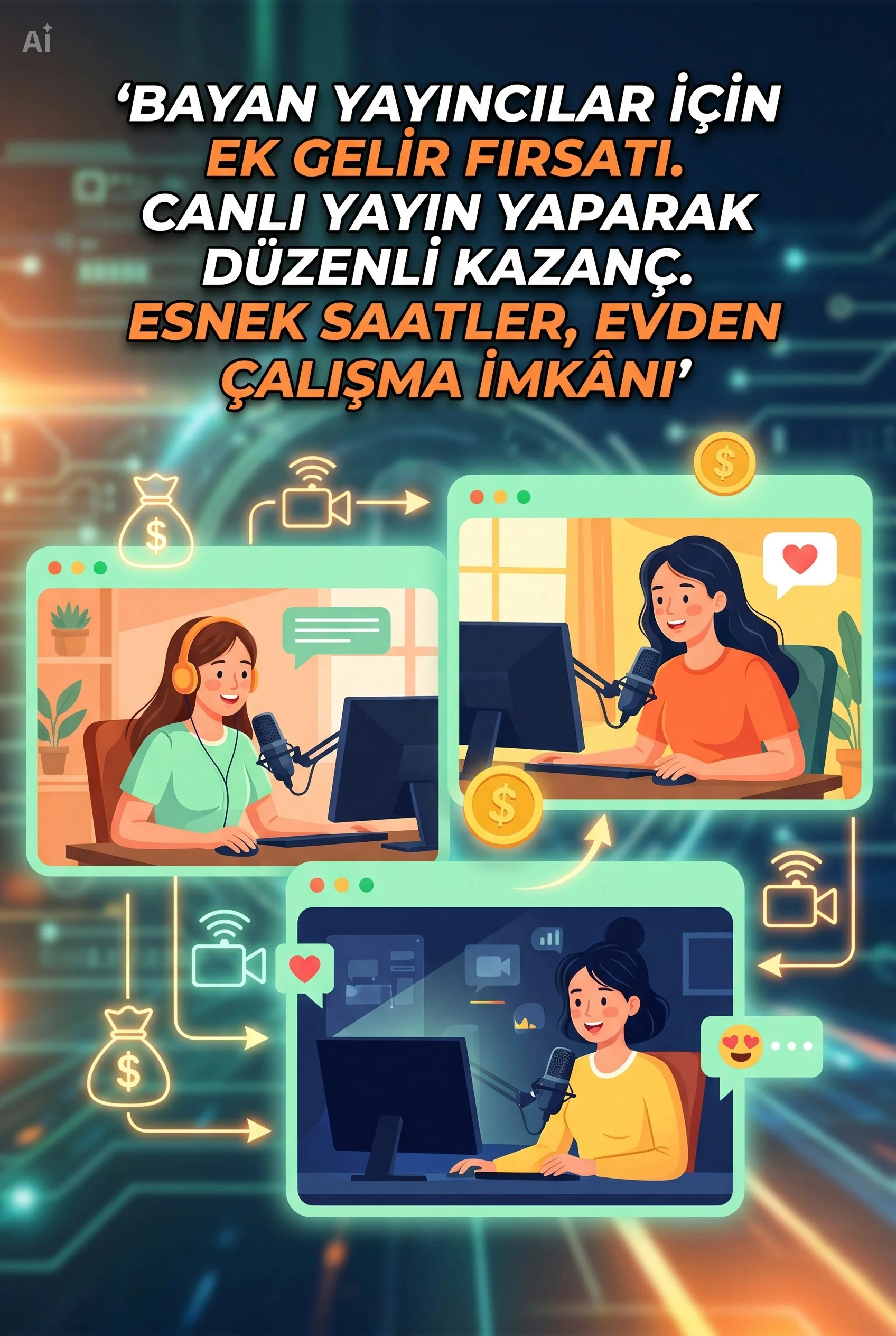 Sarmaş Dolaş Yayıncı Girişi