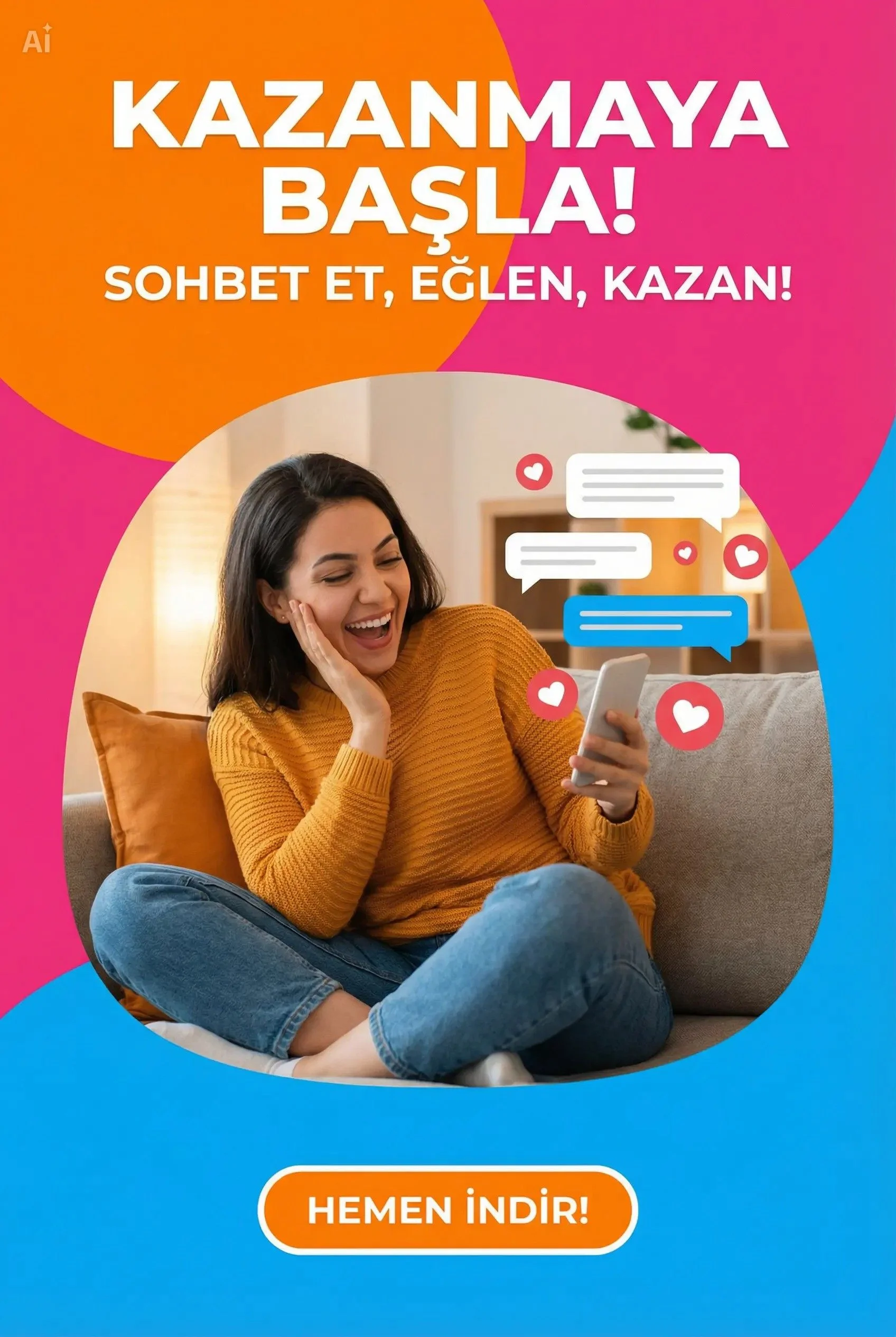 SOHBET SİTESİNDE EK GELİR İMKANI