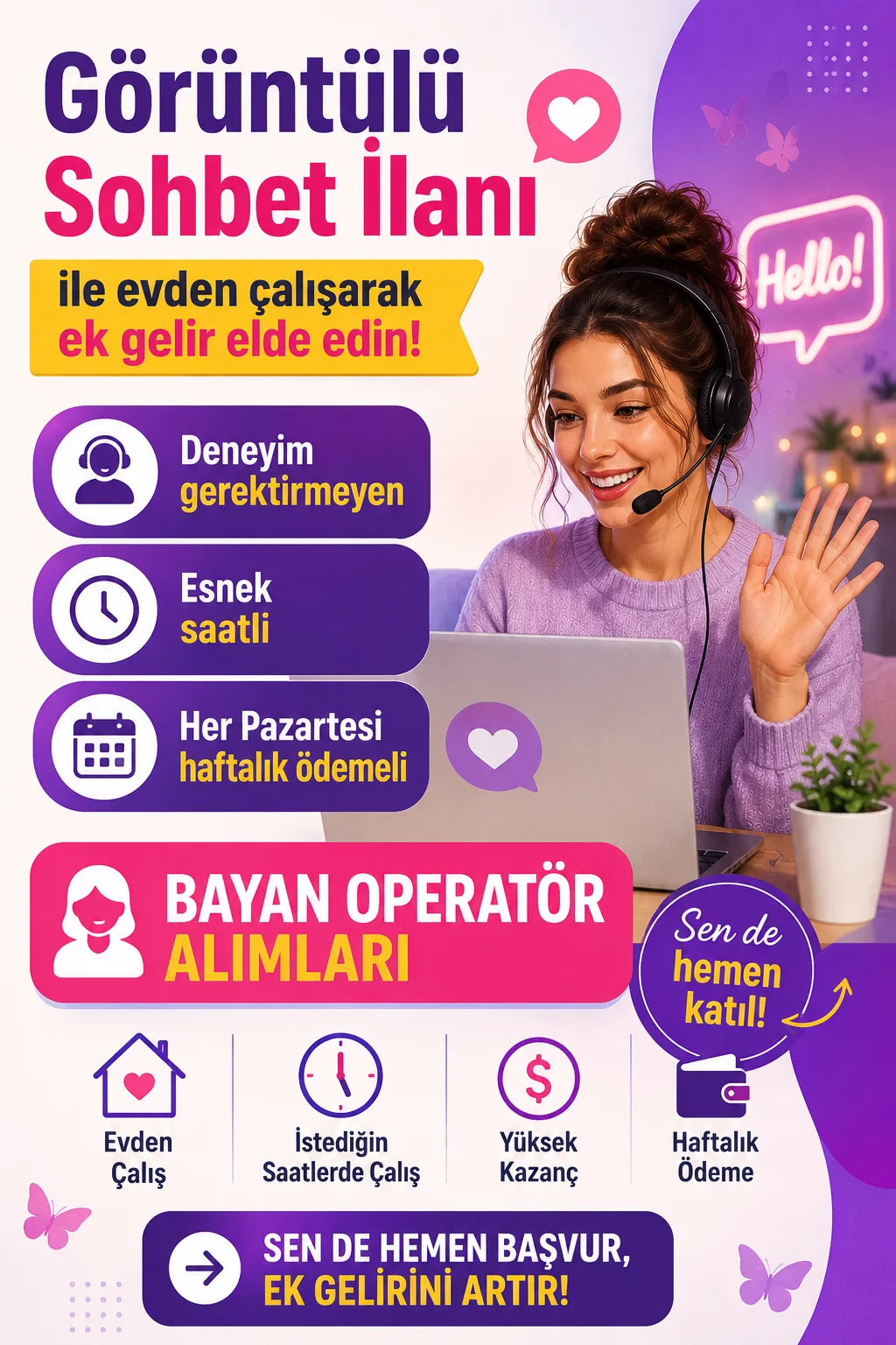 •GÖRÜNTÜLÜ SOHBET İLAN