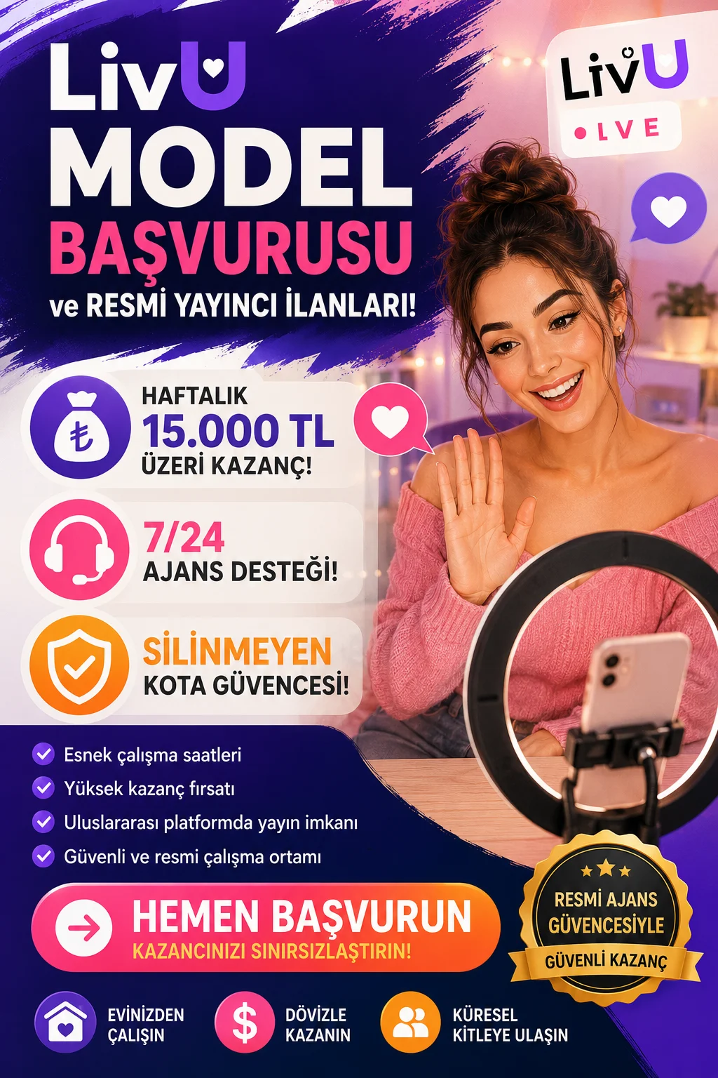 LİVU MODEL BAŞVURUSU