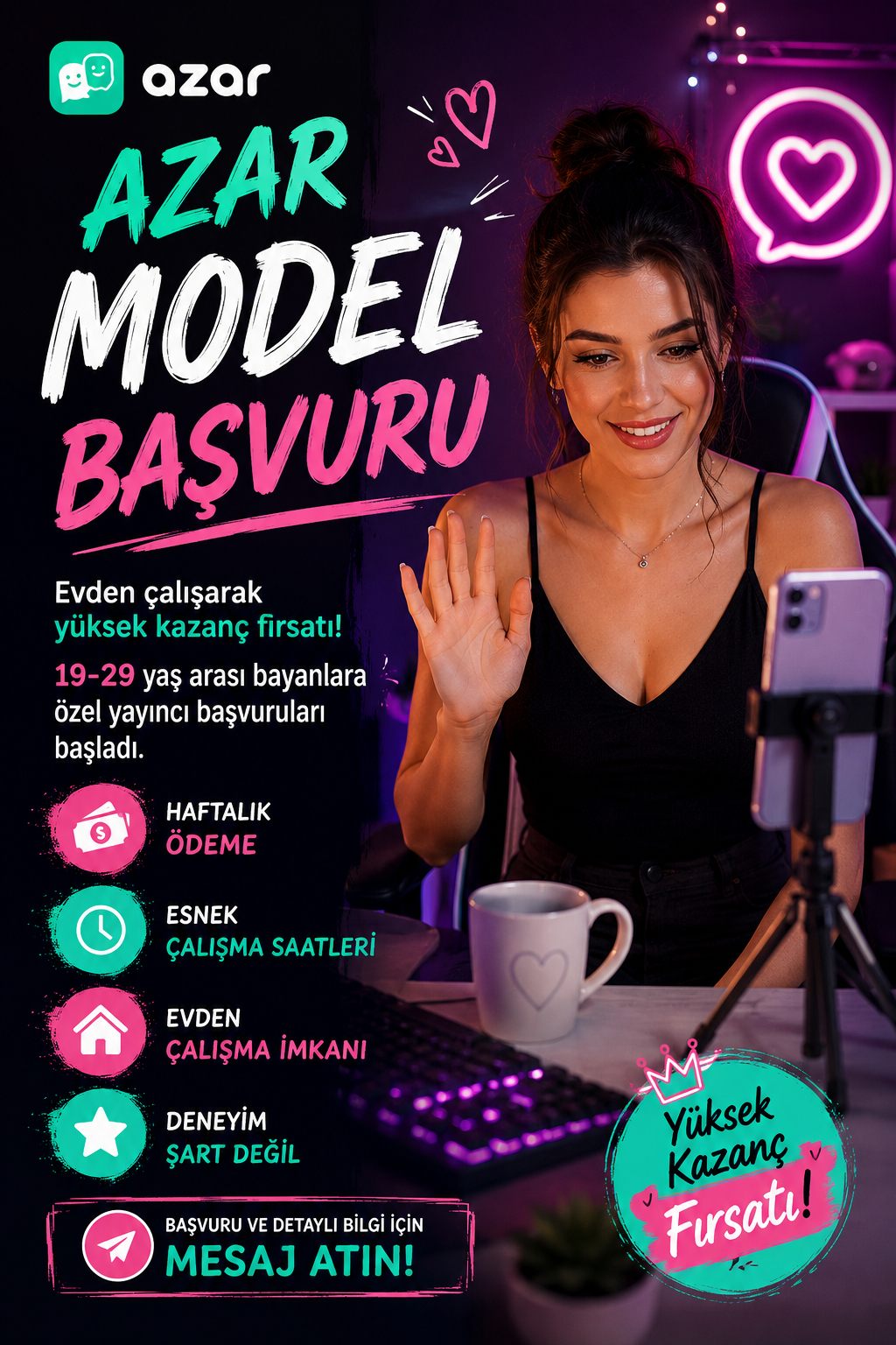 Azar Model Başvuru