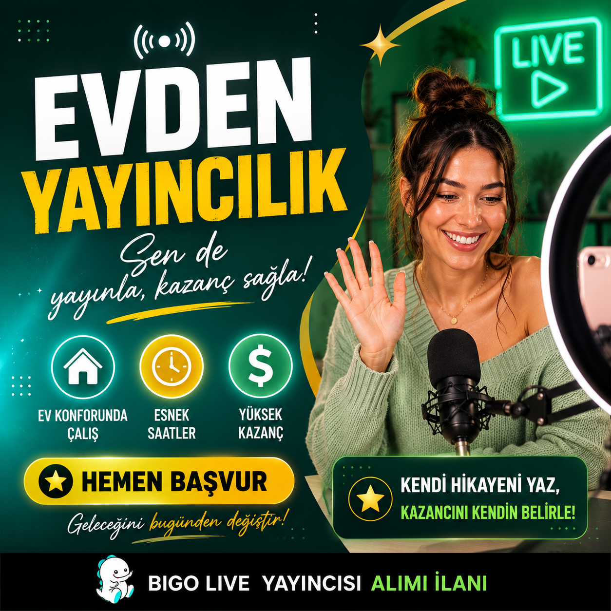 Bigo Live Yayıncısı