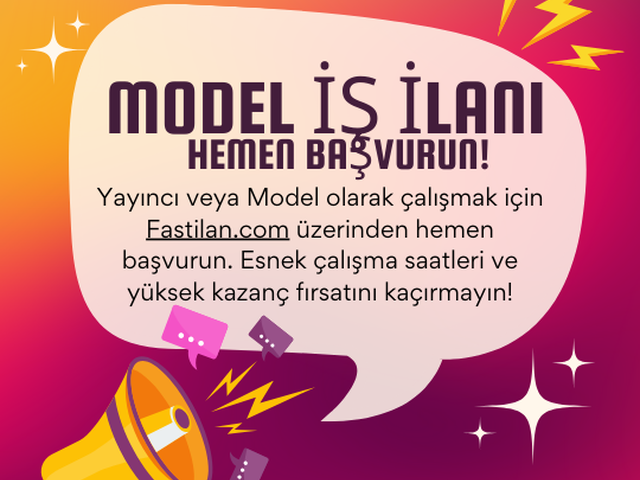 Azar Yayıncı ve Model İş İlanı | Hemen Başvurun