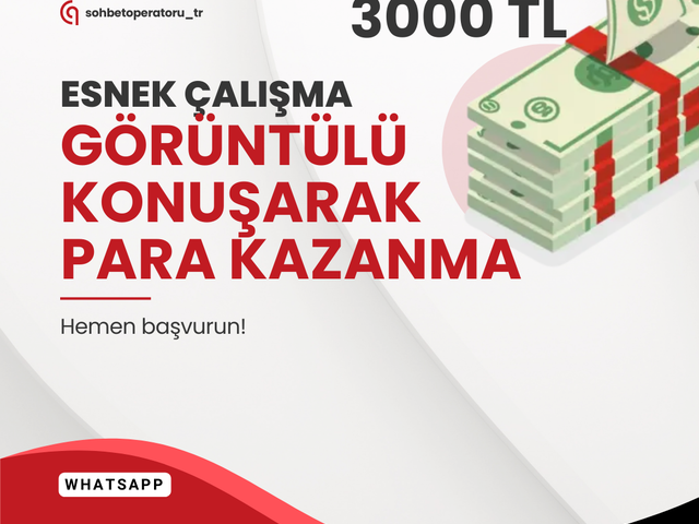 Görüntülü Konuşarak Para Kazanma