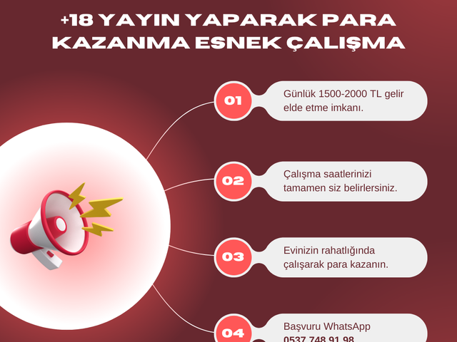 18+ Yayın Yaparak Para Kazanma