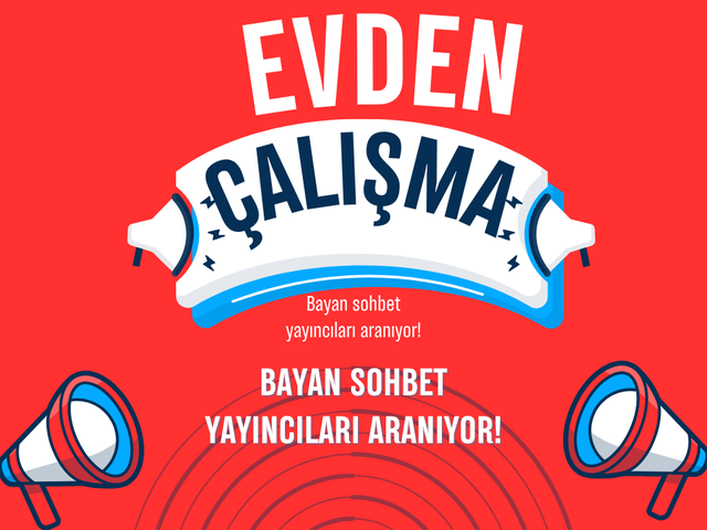 Bayan Sohbet Yayıncıları Aranıyor - Evden Çalışarak Gelir Elde Edin!