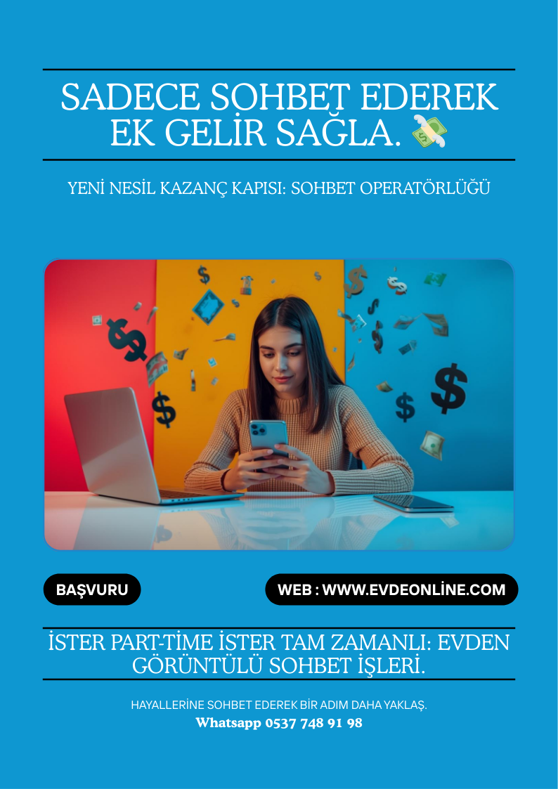 Sohbet Operatörü Bayanlar Aranıyor