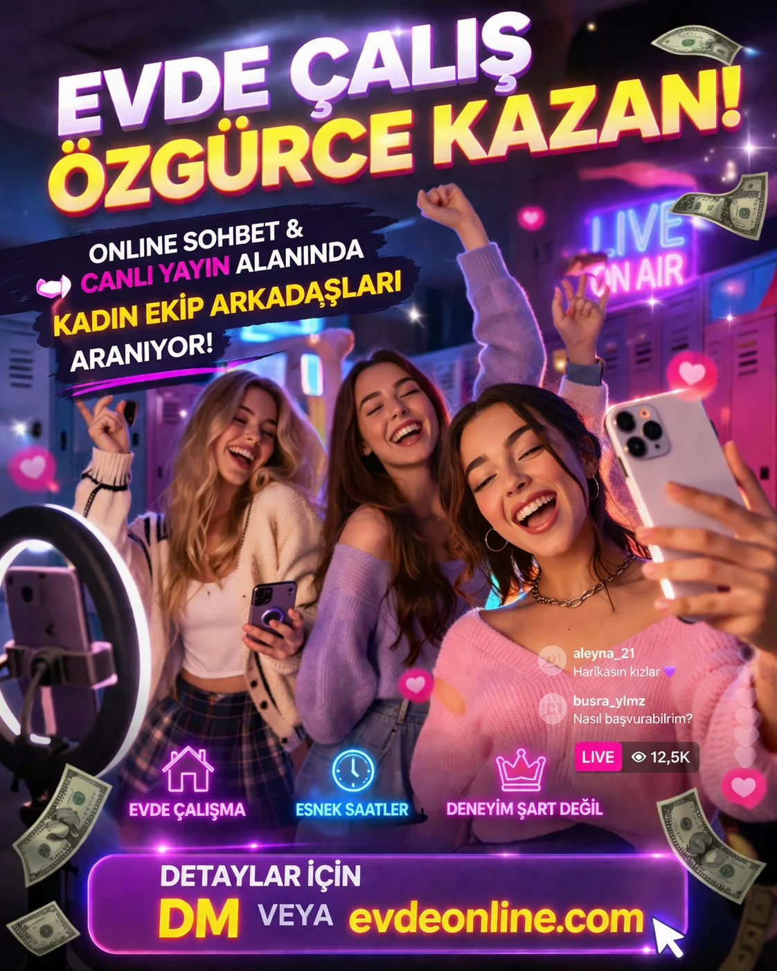 Evden Yayıncılık ile Günlük ve Haftalık Ödeme Fırsatları