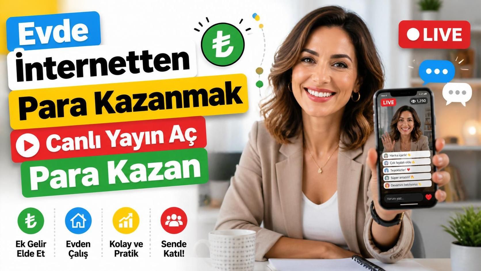 Fastilan Kadın Canlı Yayıncı Başvurusu 2026 – Evden Yayıncı Alımı İlanı